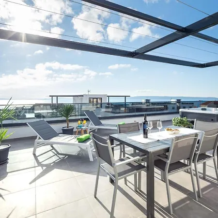Penthouse Adriatic Blue Apartment Trogir Exterior photo
